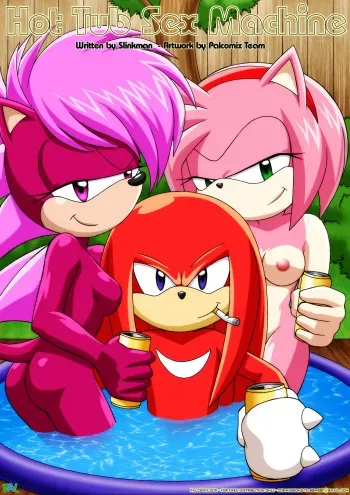 [Palcomix] Hot Tub Sex Machine (Sonic the Hedgehog) manga cover