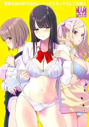 [Ura FMO (Fumio)] Seiso na Ane ga Suki nanoni, Bitch to Sex Shiteru Ore 3 [Digital] manga cover