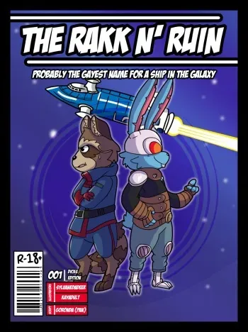 The Rakk N Ruin (Guardians of the Galaxy) [in progress] manga cover