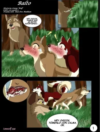 Balto 1 - Spanish manga cover