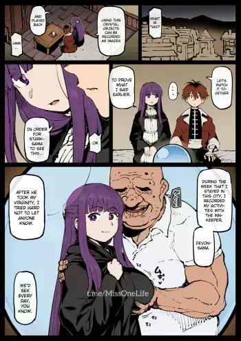 Fern-san did her best manga cover