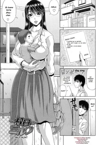 [Kai Hiroyuki] Oba Milk | Mi Tia Milf (Ane Haha Kankei) [Spanish] manga cover