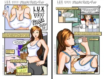 [LUXURIOUS-BLUE] Lux Inc Filler Tank Top + Snuggles manga cover