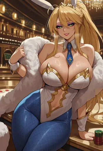 [Duxvector] Artoria Pendragon BBC [ai generated] manga cover