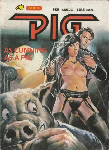 PIG #24 "AS CUNNING AS A PIG" - ENGLISH manga cover