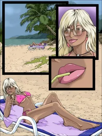 [Sinful Comics] Paris Hilton manga cover