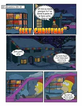 Simpsons xxx - Nöel sexy (Partie 1) (French) manga cover