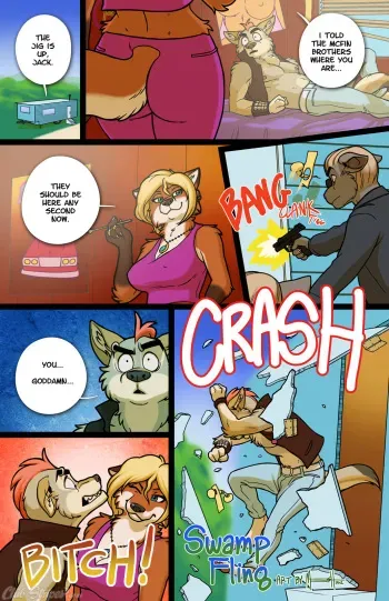 Meesh - Swamp Fling manga cover