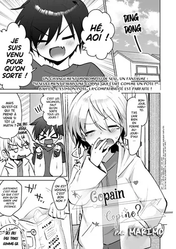 [Marimo] Tomodachi Tomodachi? | Copain Copine ? (COMIC LOE VOL. 9 TS) [French] [Bandeur de Hentai] manga cover