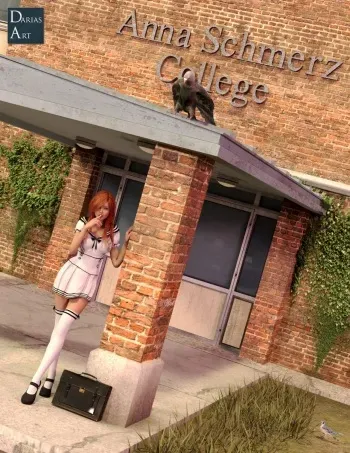 [Darias-Art] The Anna Schmerz College manga cover