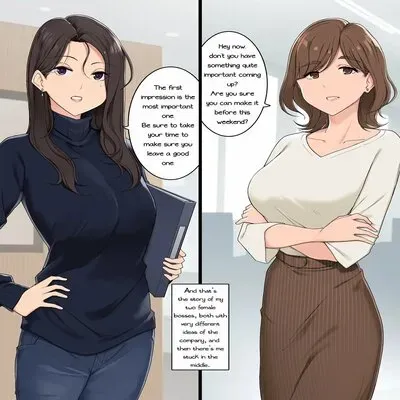 Onna Joushi Futari Ni Ryougawa Kara Semerarete Nou Bug-Rasareru Hanashi [Original] manga cover