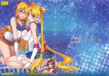 (C80) [Majimeya (Isao)] Getsu Ka Sui Moku Kin Do Nichi 6 (Bishoujo Senshi Sailor Moon) [Korean] [Project H] manga cover