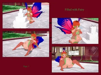 (BloodPuma) Filled with Fairy (uncensored) manga cover