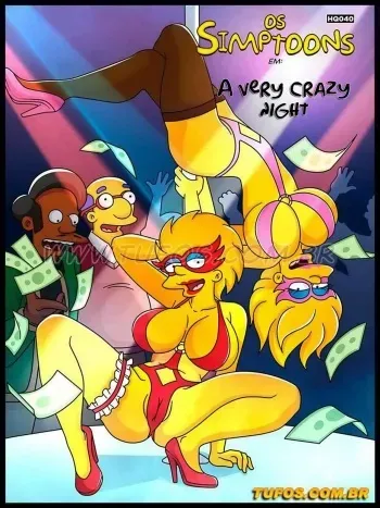 Os Simptoons 40 – A Very Crazy Night – Tufos - english manga cover