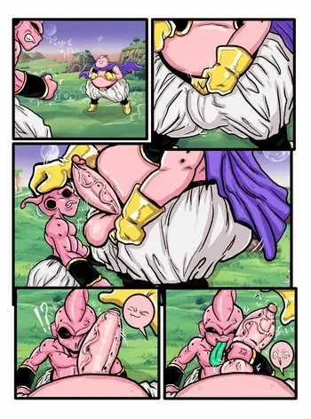 [KojoArts] Fat Buu Stalls for Time (Dragon Ball Z) manga cover