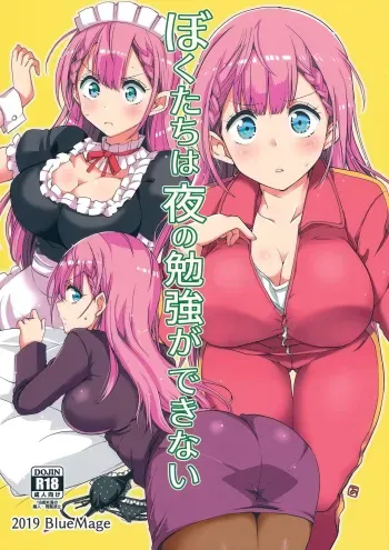 (C96) [BlueMage (Aoi Manabu)] Bokutachi wa Yoru no Benkyou ga Dekinai (Bokutachi wa Benkyou ga Dekinai) manga cover