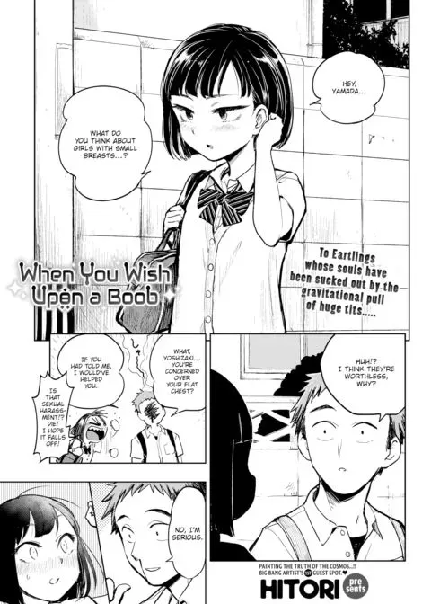 When You Wish upon a Boob manga cover