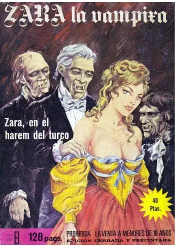 Zara la Vampira #2 (En el Harem del Turco) [Spanish] manga cover