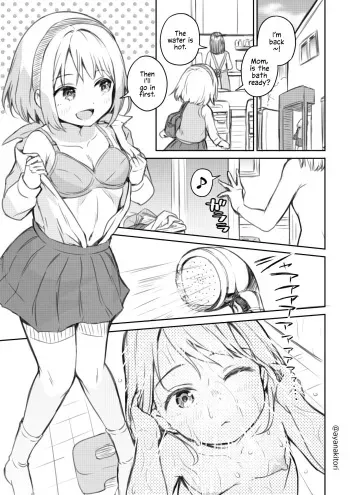 Futanari-chan ga Ofuro de Hitori H suru dake manga cover