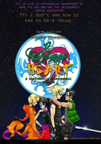 [Kenji, Dave-Littler] A Space for My Heart (Story and Milestone Illustrations) [Homestuck] [English] manga cover