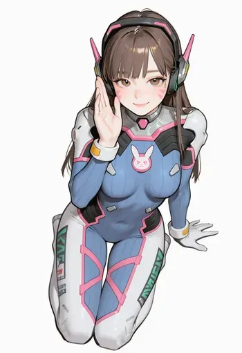 [Gb_5] 260731 [Overwatch] D.Va [AI Generated] manga cover