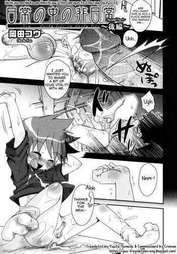 Nichijou no Naka no Hinichijou ~Kouhen~ manga cover