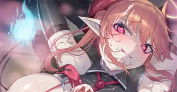 [hoq] お胸系亡霊サキュバスフレア manga cover