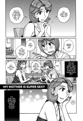 My Mother Is Super Sexy manga cover