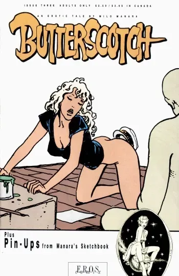 [Milo Manara] Butterscotch: Flavor of the Invisible #3 manga cover