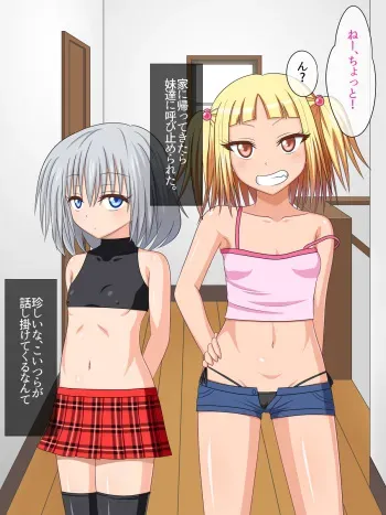 [Menu Taishi] Loli Bitch Gal na Imouto-tachi ga Ore no Chinpo ni Hamacchatta you desu manga cover