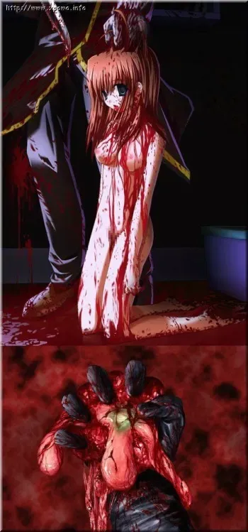 WARNING guro pictures only 3/3 manga cover