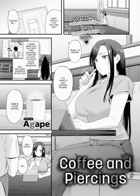 Coffee and Piercings manga cover