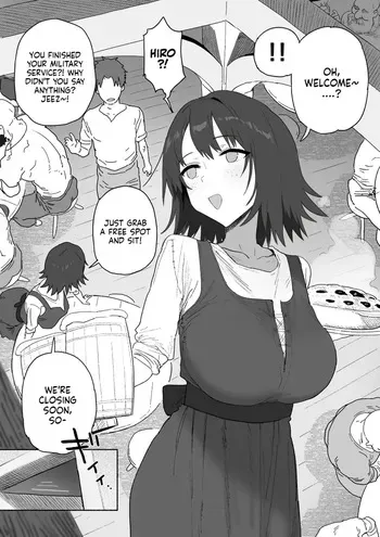 [Shinjiro] Heieki ga Owattara Kokuhaku Shiyou to Omotteta Osananajimi ga Jimoto no Goushu no Mekake ni Nattete Maiban Manko ga Kutakuta ni Naru Made Hame Taosare Teru Yatsu [English] [NudeSalad] manga cover
