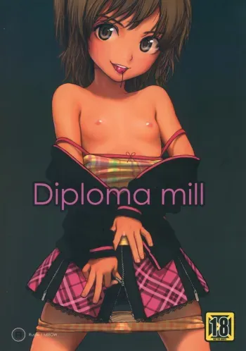 Diploma mill manga cover
