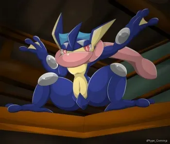 artist:type more greninja picture. manga cover