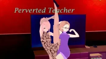 Perverted teacher manga cover