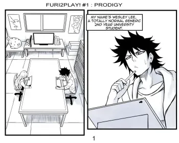 Furi2Play! Ep.1-4 manga cover