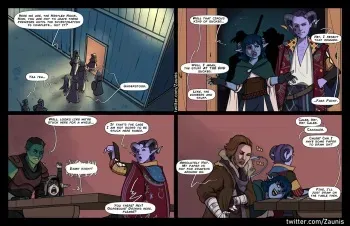 [Zaunderground] Jester Gets Around +other Mighty Nein art (Critical Role) manga cover
