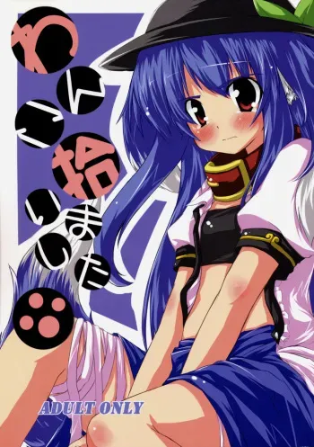 (C75) [Tetrapod (Nanpuu)] Wanko Hiroimashita (Touhou Project) manga cover