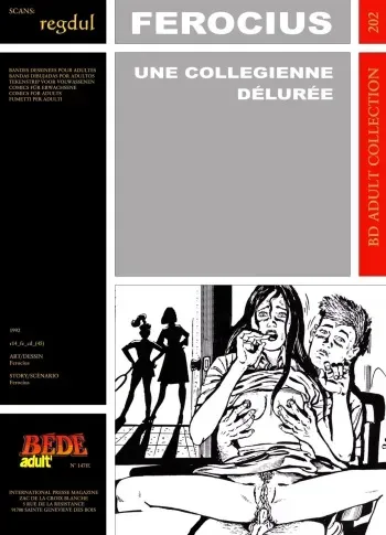 [Ferocius] Une collegienne délurée [French] manga cover