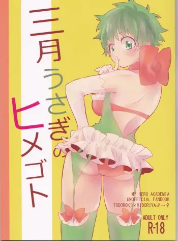 (SPARK12) [Yurikago (Yuri)] Sangatsu Usagi no Himegoto (Boku no Hero Academia) manga cover