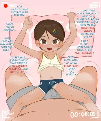 [aerd] Making Ch♥ld Porn with Nima! (Am I Nima) manga cover