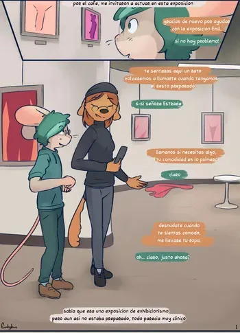 [Funkybun] Emil's exhibition exhibit [Español] manga cover