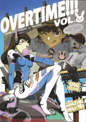OVERTIME!! OVERWATCH FANBOOK VOL. 2 manga cover
