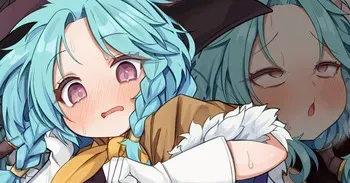 [もりの] 性豪絶倫巨根金ピカモコモコ系主人公とちょろザコよわよわマリオンちゃん manga cover