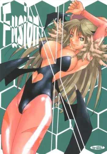 (C68) [Mushimusume Aikoukai (ASTROGUY2)] Fusion-X (Darkstalkers, Valkyrie no Bouken) manga cover