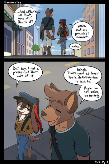 [Black-Kitten] RoomMates: Chapter 2 [Ongoing] manga cover