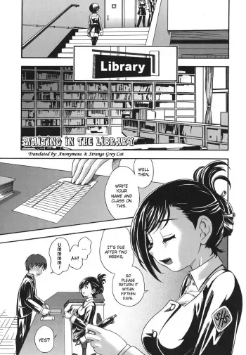 Toshoshitsu de Matteru | Waiting in the Library manga cover