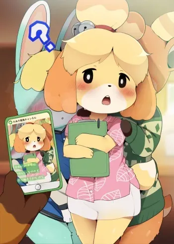 [DAGASI] Tanuki Kaihatsu no Arata na Campaign (Animal Crossing) [Decensored] manga cover