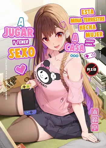 Jiraikei Joshi wa Ie Totsu shite game Shinagara H mo Shitai~ sin censura manga cover